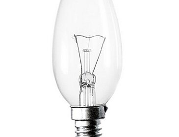 Лампа накаливания 40W E14 СТАРТ свеча/прозрачная