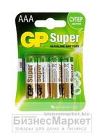 Батарейка ААА GP 24A-2CR4 SUPER 4шт/уп